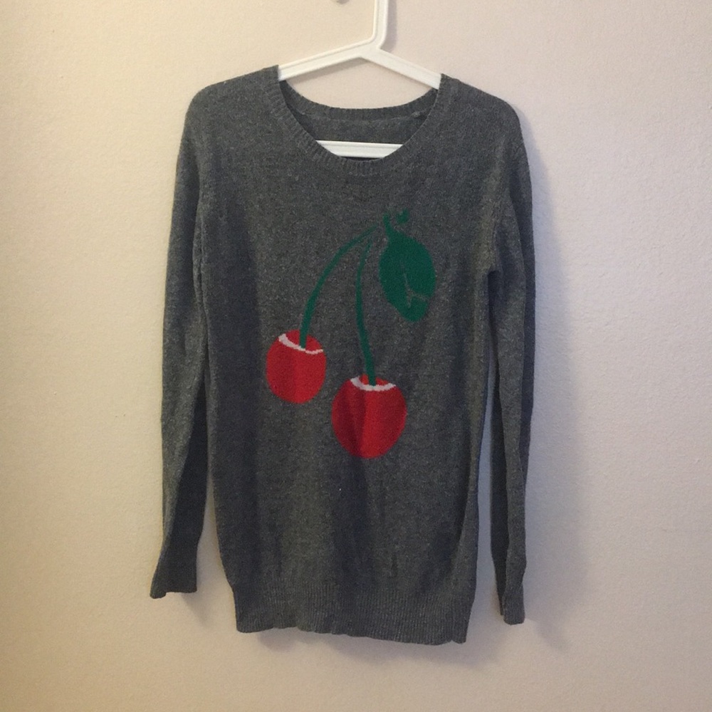 Cherry sweater